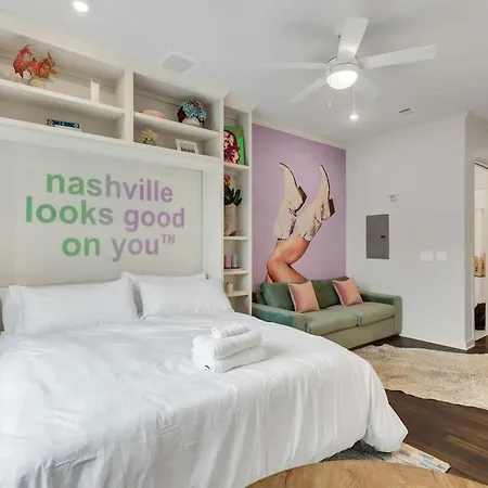 Music Row Studio 1Mi To Broadway- Free Parking
